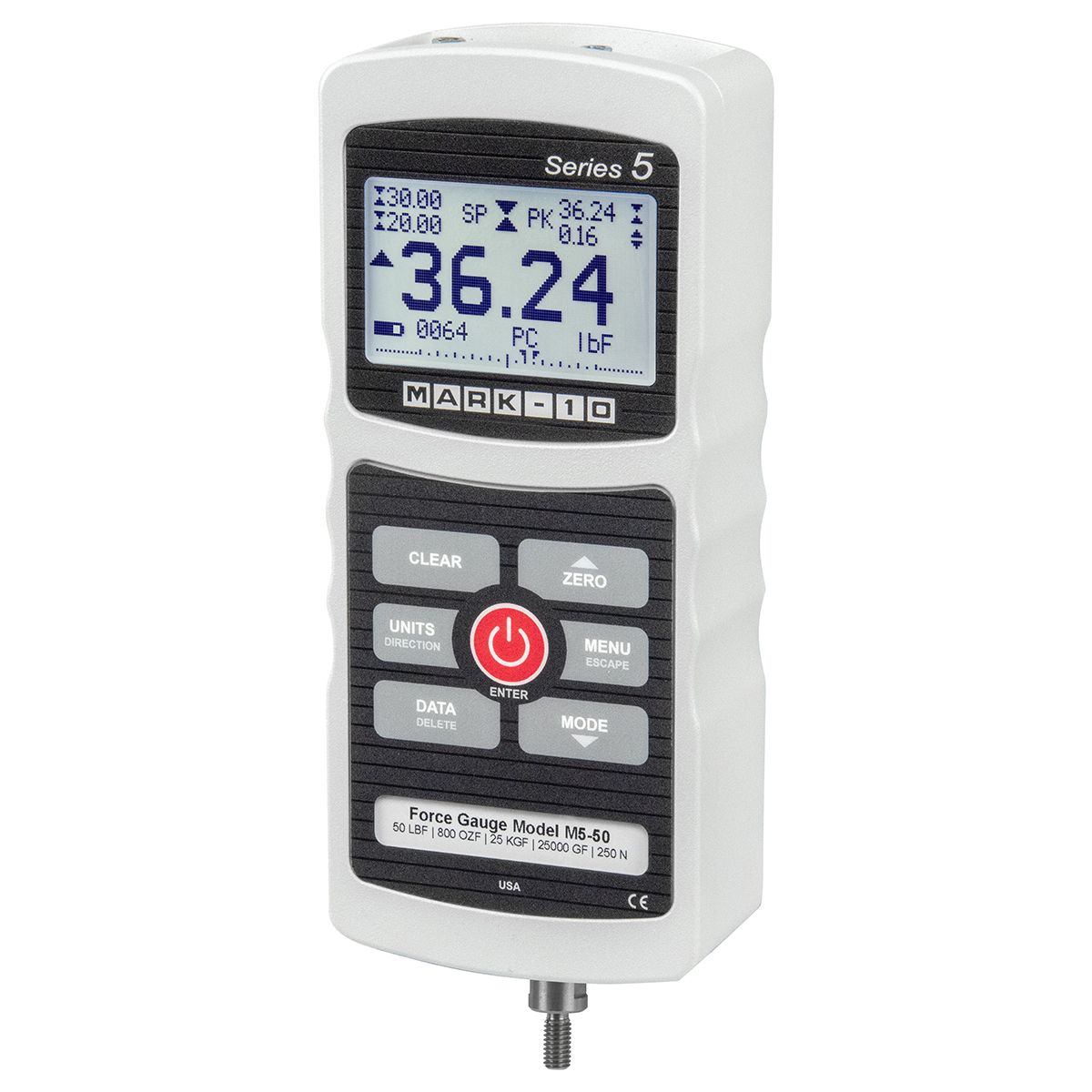 Mark-10 | M5 系列推拉力計 | 測力計 | 拉壓力計 | Force Gauge | 誌成貿易股份有限公司
